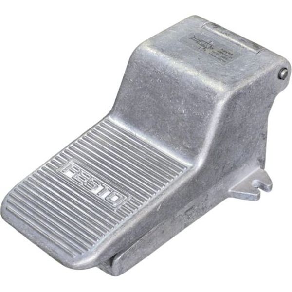 Pedal pneumático para acionamento manual, pressão de trabalho de 10bar, rosca G1/4