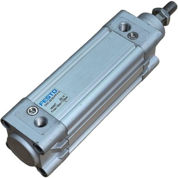 diâmetro 32mm, curso 50mm, dupla ação, amortecimento pneumático regulável de fim de curso, detecção de posição, ISO 15552, ranhura para sensor
