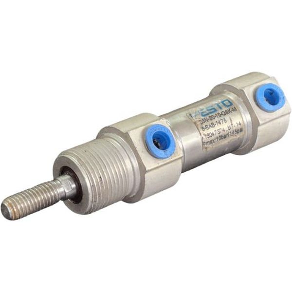 Cilindro pneumático 20mmx10mm, operação de trabalho de até 10bar, ISO 6432 -  FESTO seminovo