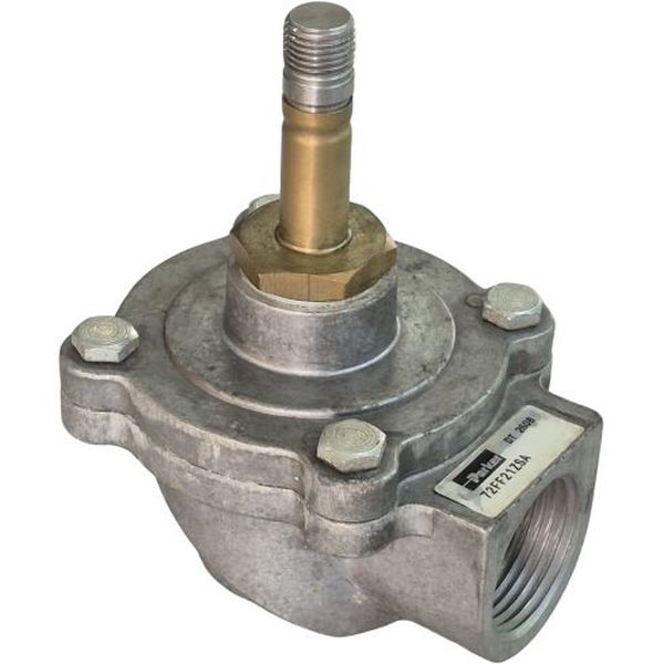 Série 72, 2 vias servo-operadas (diafragma), NF,  conexão 3/4NPT, tensão 220V/60Hz (SA), corpo alumínio, vedações NBR