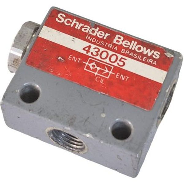 rosca bitola 1/8, pressão de trabalho 3...200psi, fluido ar comprimido / gases não corrosivos