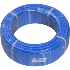 Tubo poliuretano PU BLACK -BLUE  8,0X5,5mm  rolo 100 metros - TRATUS