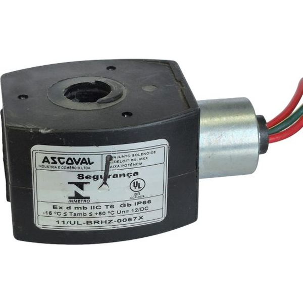 tensão 12VDC, grau de proteção IP66, baixa potência, encapsulada, conexão elétrica com fio