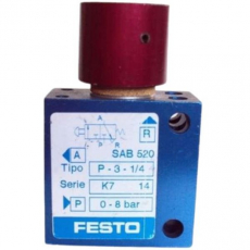 Válvula pneumática P-3-1/4 - FESTO seminova