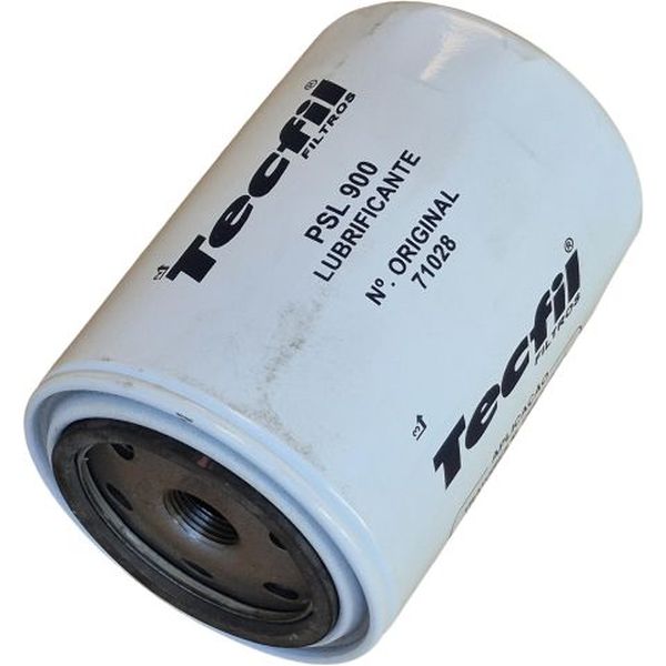 Filtro para óleo PSL900. Utilizado na filtragem de impurezas em sistemas hidráulicos e de lubrificação, garantindo eficiência e proteção dos componentes - TECFIL