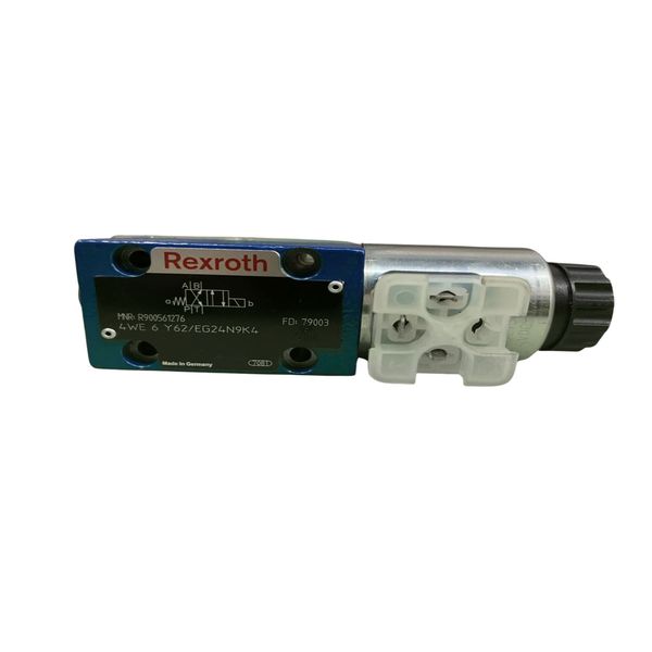 Válvula hidráulica, solenoide 4 vias e 2 posições, tipo Y62, 24V DC, ISO 4401, pressão de 315bar - Seminova 