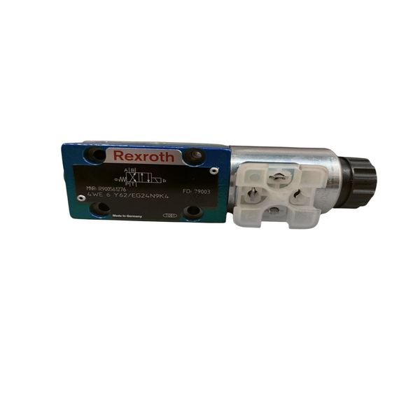 Válvula hidráulica, solenoide 4 vias e 2 posições, tipo Y62, 24V DC, ISO 4401, pressão de 315bar - Seminova 