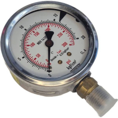 Man&ocirc;metro 300psi 20kgf/cm2 - WIKA