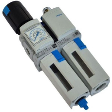 Filtro regulador MS4-LFR-1/4-D7-E-R-M-AS 529156 + lubrificador MS4-LOE-1/4-R 529411 - FESTO