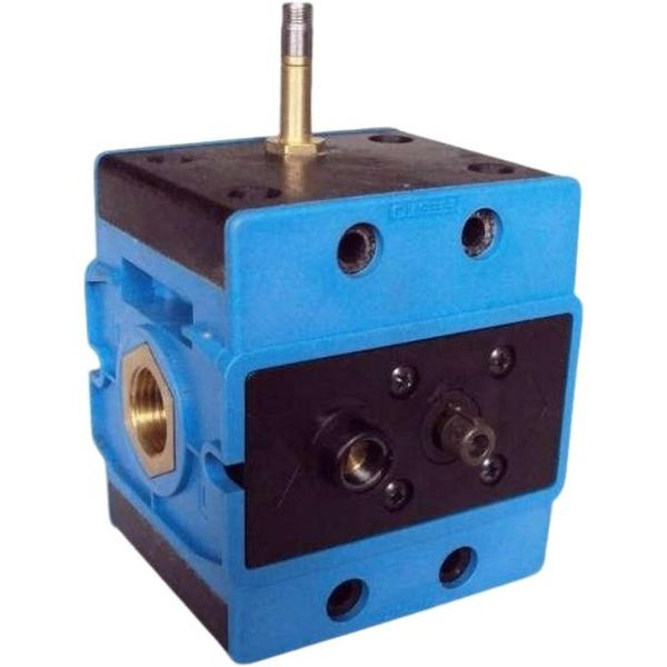3/2 vias, monoestável, conexão rosca 1/8, acionamento eletropneumático / retorno mola
