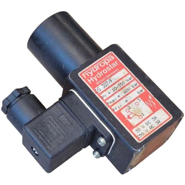 20...350bar, pressão máxima 600bar, 30VDC 3A / 250VAC 3A