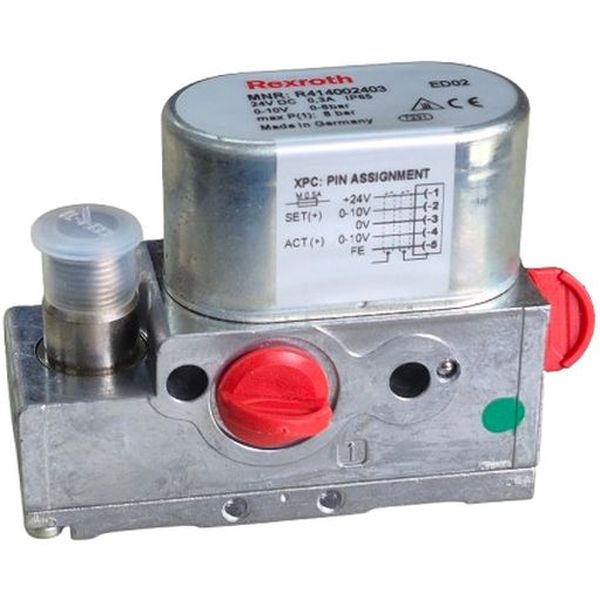 24VDC 0,3A IP65 0-10V 0-6bar, pressão máxima 8bar
