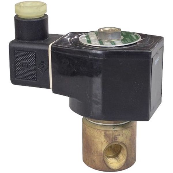 Série 1327, 2 vias, NF, conexão 1/4, orifício 3mm, pressão 0-10bar, temperatura máxima 80oC, vedações Buna-N