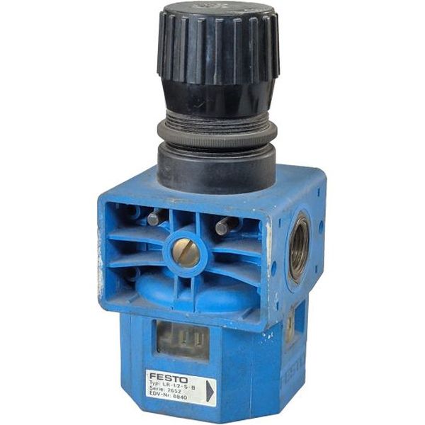 conexão 1/2, vazão 3600l/min, pressão de trabalho máxima 12 bar, meio ar comprimido, carcaça poliamida reforçada com fibra de vidro, vedações Perbunan