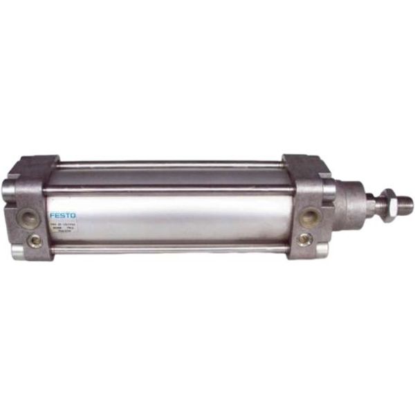 diâmetro 50mm, curso 125mm, dupla ação, amortecimento nas posições finais de curso,  ISO 15552