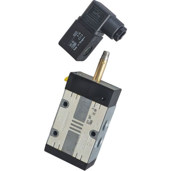 3/2 vias, conexão G1/4, atuação elétrica, 24VDC 2,1W