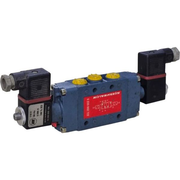 5/2 vias, duplo solenóide, bobina 110V 60Hz 0200000106, pressão 0~10bar