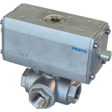 Atuador rotativo DFPD-20-090-RD-F04 557540 com válvula - FESTO seminovo Atuador rotativo DFPD-20-090-RD-F04 557540 com válvula - FESTO seminovo