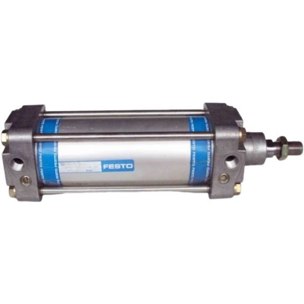 diâmetro 60mm, curso 160mm, amortecimento ajustável nas posições finais