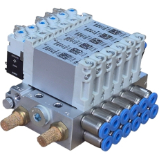 Terminal com válvulas VUVG-BK10-M52-AT-F-1H2L-B - FESTO