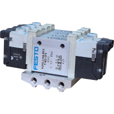 Terminal com válvulas VUVG-L10A-B52-T-M3-1P3 566438 com manifold - FESTO seminovo