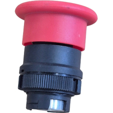 Botão vermelho tipo cogumelo para válvula pneumática 13063103-M  - WERK SCHOTT