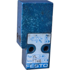 Válvula pneumática VL-3-M5 - FESTO seminova Válvula pneumática VL-3-M5 - FESTO seminova