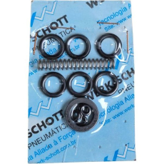 Kit de reparo 6500-700 para válvula pneumática - WERK SCHOTT