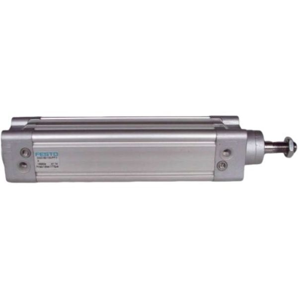 diâmetro 32mm, curso 100mm, dupla ação, amortecimento pneumático regulável de fim de curso, detecção de posição, ISO 15552, ranhura para sensor