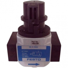 Válvula de abertura e fechamento HE-3/8-D-MIDI 162809 - FESTO seminova