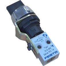 Microválvula N-3-M5 PD14 seletora - FESTO Microválvula N-3-M5 PD14 seletora - FESTO