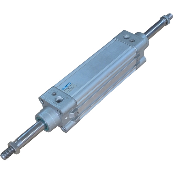 diâmetro 40mm, curso 100mm, dupla ação, amortecimento pneumático regulável de fim de curso, ISO 15552