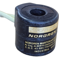 Bobina pneumática 102-120-F-60 - NORGREN seminova Bobina pneumática 102-120-F-60 - NORGREN seminova