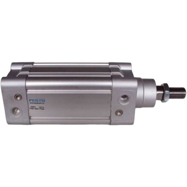 diâmetro 50mm, curso 50mm, dupla ação, amortecimento pneumático regulável de fim de curso, detecção de posição, ISO 15552, ranhura para sensor