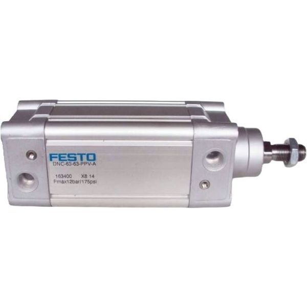 diâmetro 63mm, curso 63mm, dupla ação, amortecimento pneumático regulável de fim de curso, detecção de posição, ISO 15552, ranhura para sensor