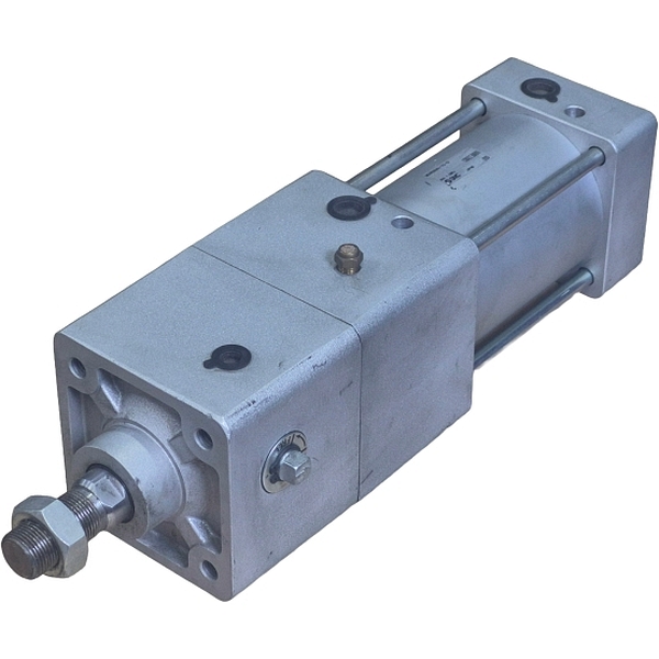 diâmetro 80mm, curso 75mm, com tirantes, pressão máxima 1MPa, fluido ar