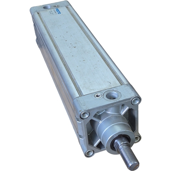 diâmetro 100mm, curso 490mm, dupla ação, amortecimento pneumático regulável de fim de curso, detecção de posição, ISO 15552, ranhura para sensor