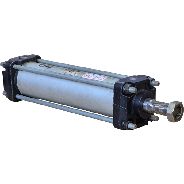 diâmetro 50mm, curso 175mm, com tirantes, pressão máxima 145psi