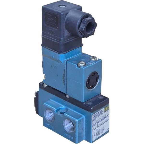4/2 vias, conexão 1/4, acionamento solenóide / retorno mola, bobina PME-871JB 24VDC, 12,1W, 25~150psi