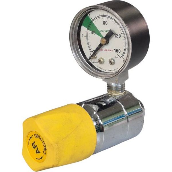 pressão máxima 160psi, ajuste com botão rotativo. Temos várias unidades.
