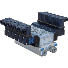Terminal com válvulas pneumáticas JMEBH-5/2-1/8-P-B 173036 - FESTO usado