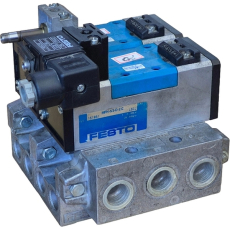 Terminal com válvulas MFH-5/2-D-2-C 151851 - FESTO seminovas Terminal com válvulas MFH-5/2-D-2-C 151851 - FESTO seminovas