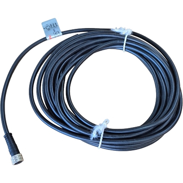 comprimento do cabo 5m, IP67, temperatura máxima 80oC, 60VAC / 75CDC