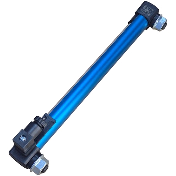 comprimento 254mm, leitura visual com contato elétrico, temperatura 5~20oC, pressão máxima 2bar, tubo transparente, proteção em alumínio, conexão elétrica DIN43650, IP65