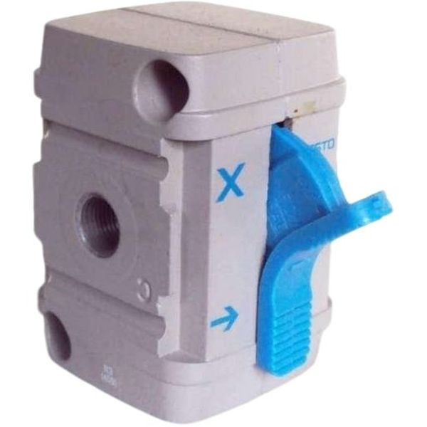 3/2 vias, conexão G1/8, acionamento manual, vazão 1600l/min, pressão 0-12bar, meio ar comprimido