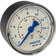 Man&ocirc;metro 356759 MA-50-16-1/4 230psi 16bar - FESTO