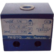 Válvula de escape rápido SE-1/4 - FESTO usada