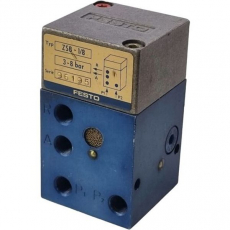 Bloco de comando bimanual automático ZSB-1/8 - FESTO usado