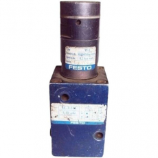 Corpo básico de válvula LC-3-1/4 + atuador do amplificador VE-5 - usados - FESTO