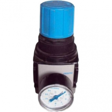 Regulador de pressão com manometro LR-M2-G3/8-10 - FESTO usado Regulador de pressão com manometro LR-M2-G3/8-10 - FESTO usado
